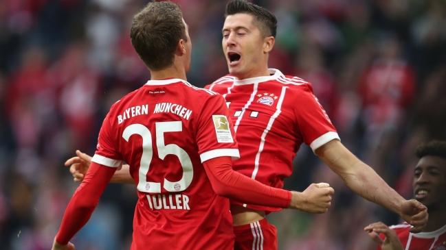 Bayern Munich de Arturo Vidal extendió su racha ganadora en la Bundesliga