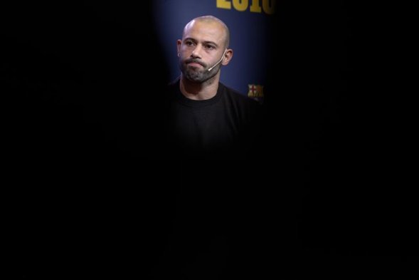 Javier Mascherano recibió emotiva despedida en FC Barcelona