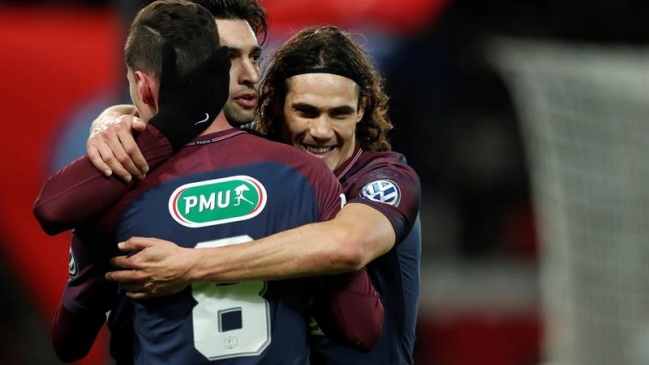 PSG goleó a Guingamp y avanzó a octavos de final de la Copa de Francia