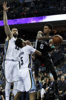 Celtics, Spurs y Raptors festejaron en la jornada de la NBA