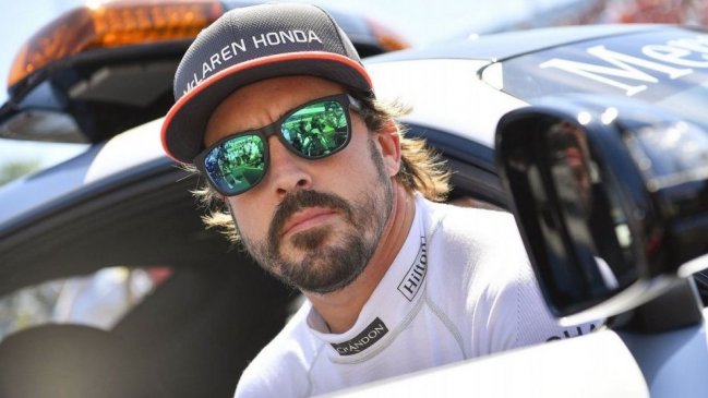 Fernando Alonso no pudo correr en el primer entrenamiento libre de las 24 horas de Daytona
