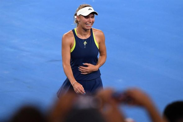 La coronación de Caroline Wozniacki ante Simona Halep en el Abierto de Australia