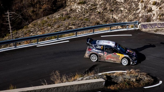 Sebastien Ogier logró su quinta victoria consecutiva en el Rally de Montecarlo