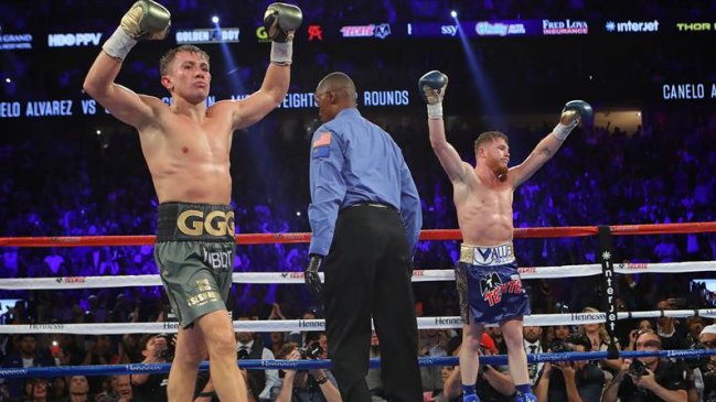 La esperada revancha entre Golovkin y “Canelo” Alvarez se hizo realidad