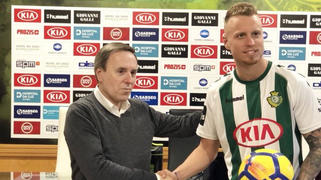 Hijo chileno de Leo Rodríguez salió a préstamo de Genoa para jugar en Vitória FC