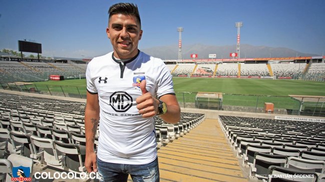Colo Colo oficializó el fichaje de César Pinares