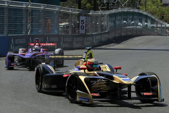 La Fórmula E realizó ensayo general en las calles de Santiago