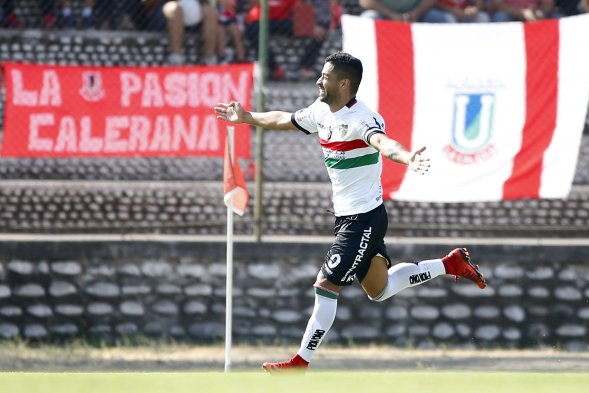 Unión La Calera amargó de visita a Palestino con un triunfo sobre la hora