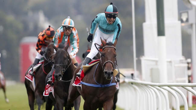 Leitone, potrillo de Fernando González, se quedó con El Derby en Viña