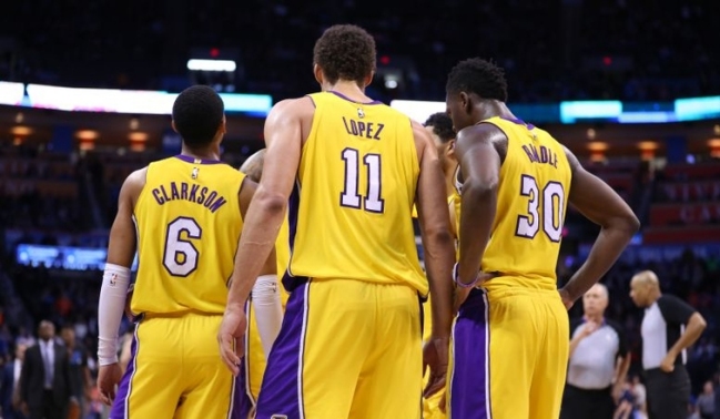 Los Lakers le propinaron a Oklahoma City su cuarta caída seguida