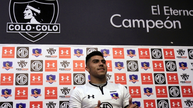 Representante estimó que César Pinares podrá jugar por Colo Colo desde el 22 de febrero