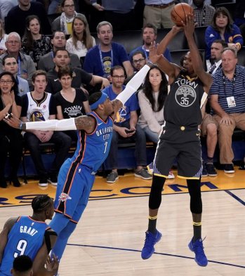 Thunder y Rockets sumaron victorias en la NBA