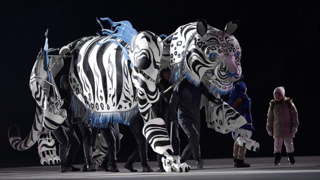 Los JJ.OO. de Invierno PyeongChang 2018 realizan su ceremonia inaugural