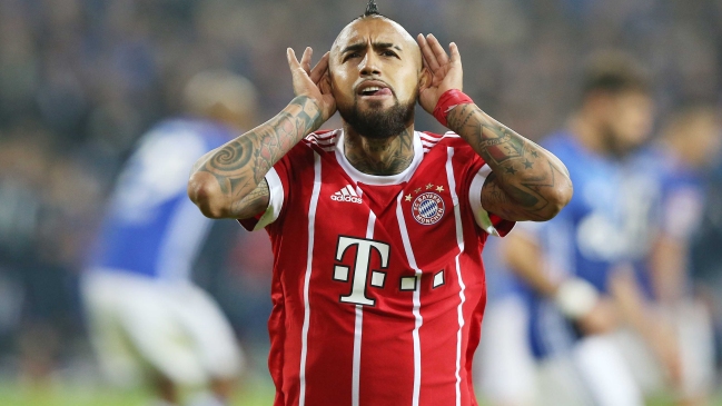 Vidal: Estoy feliz en Bayern y no pienso cambiarme a ningún lado
