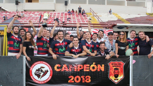 Craighouse Old Boys se adjudicó el título del primer “Seven del Infierno” en San Felipe