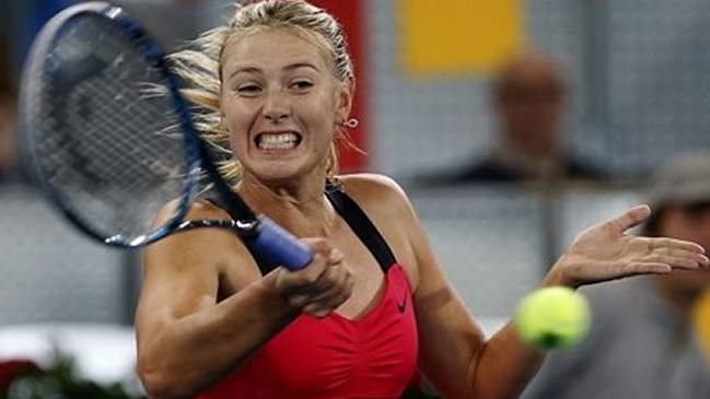 Maria Sharapova cayó en primera ronda del torneo de Doha