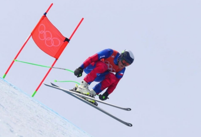 Henrik Von Appen no finalizó la prueba combinada en PyeongChang para cuidar su muñeca