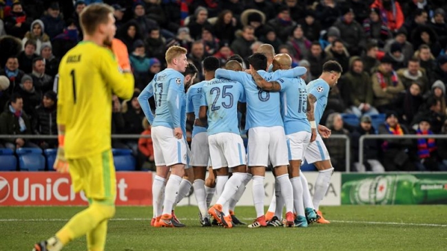 La clara victoria de Manchester City sobre Basilea en la Liga de Campeones