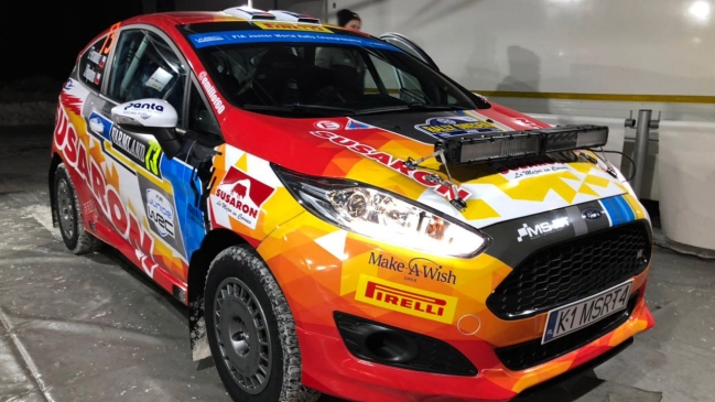 Chilenos debutarán este jueves en el Mundial Junior de Rally