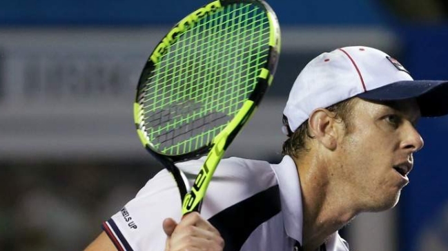 Sam Querrey batió a Ivo Karlovic y pasó a semifinales en el ATP de Nueva York