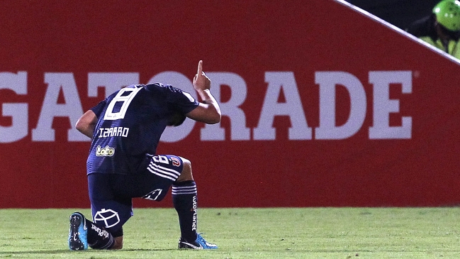 David Pizarro marcó un golazo ante San Luis y celebró como el “Matador” Salas