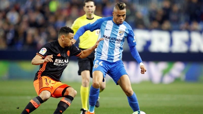 Málaga de Manuel Iturra cayó como local ante Valencia y se hundió en la tabla