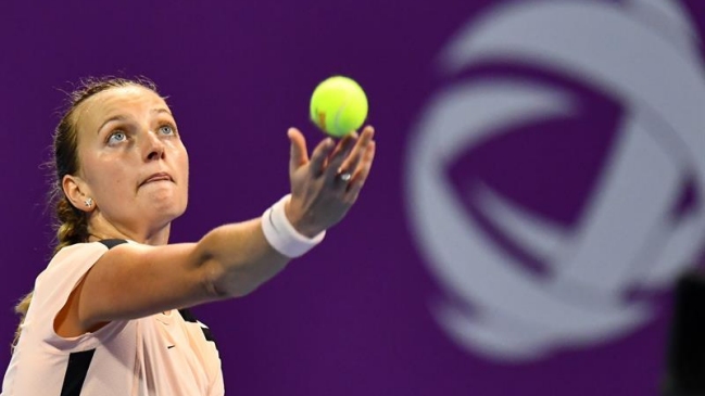Petra Kvitova se coronó campeona en Doha tras derrotar a Garbiñe Muguruza