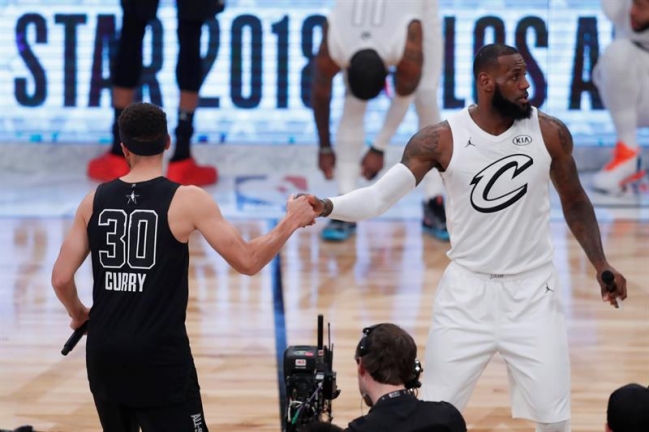 El equipo de LeBron se impuso al Team Curry en el All Stars de la NBA