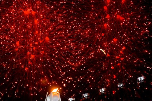Los Juegos de PyeongChang 2018 tuvieron una colorida ceremonia de clausura