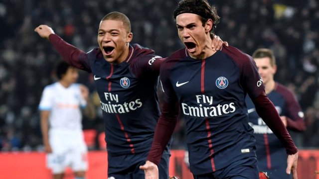 París Saint-Germain goleó a Marsella en el clásico francés