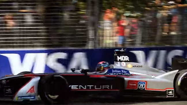 Así fue la primera estación de la Fórmula E en Santiago