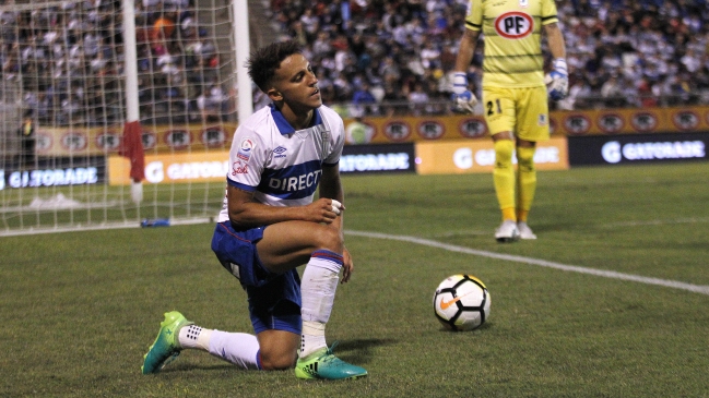 Diego Buonanotte sufrió desgarro y se perderá duelo de la UC e Iquique