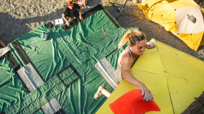 Los hermanos Langbehn ganaron competencia de escalada en Los Silos