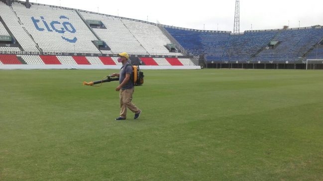 Estadio Defensores del Chaco fue sometido a fumigación para prevenir el dengue
