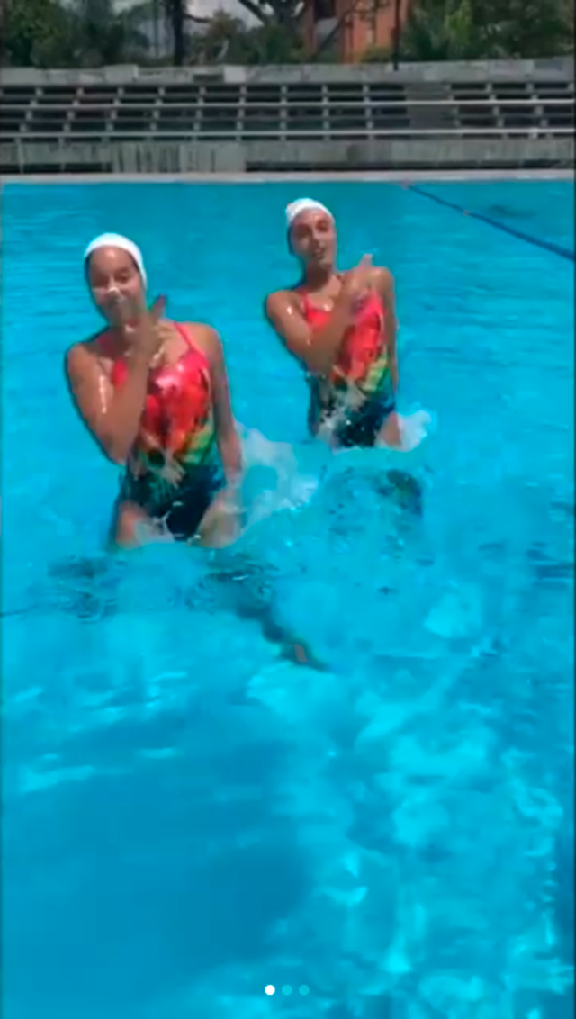 Nadadoras olímpicas crean coreografía con canción de Daddy Yankee