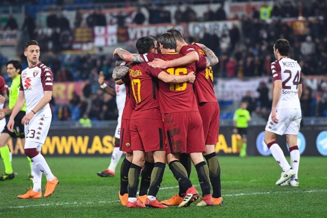 AS Roma venció sin contrapesos a Torino