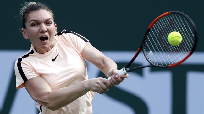 Simona Halep avanzó a segunda ronda de Indian Wells tras vencer a Kristyna Pliskova
