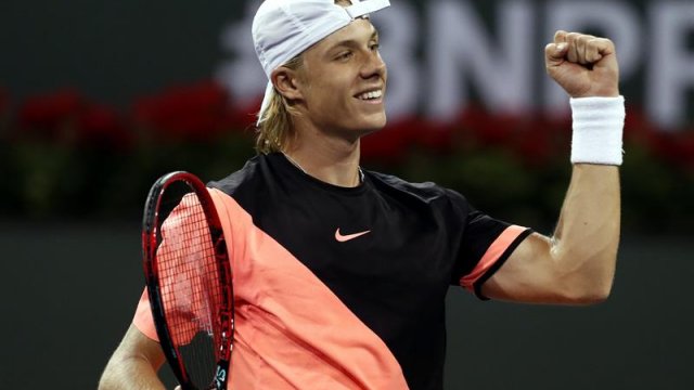 Indian Wells: Shapovalov llevó al límite a Berankis y se quedó con un puntazo