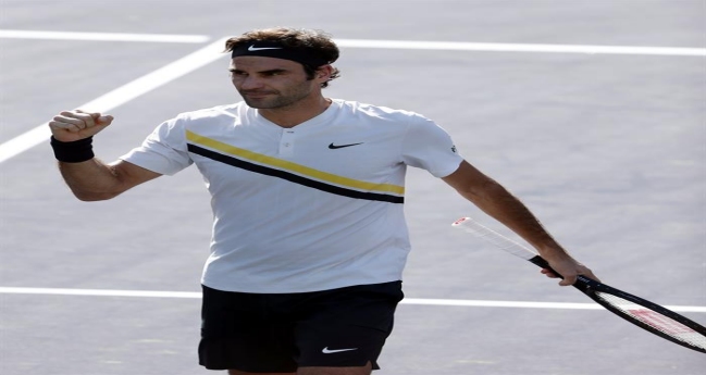 Roger Federer completó su victoria en Indian Wells ante Federico Delbonis