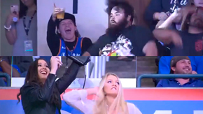 Desafío de baile se robó la película en un partido de la NBA