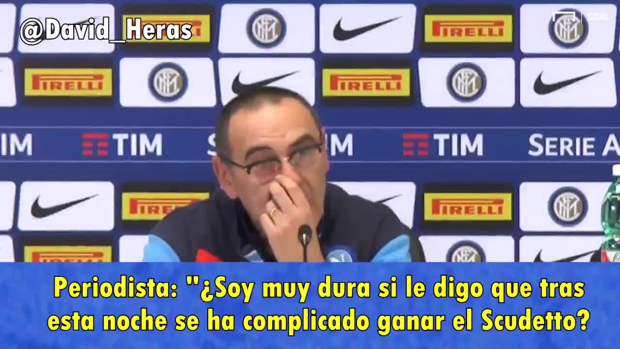 La incómoda respuesta machista del técnico de Napoli a una periodista que generó indignación