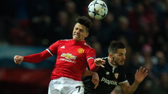 Sevilla derrumbó las aspiraciones de Manchester United en la Liga de Campeones