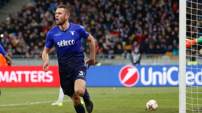 Lazio derrotó a Dinamo Kiev en Ucrania y accedió a los cuartos de final de la Europa League