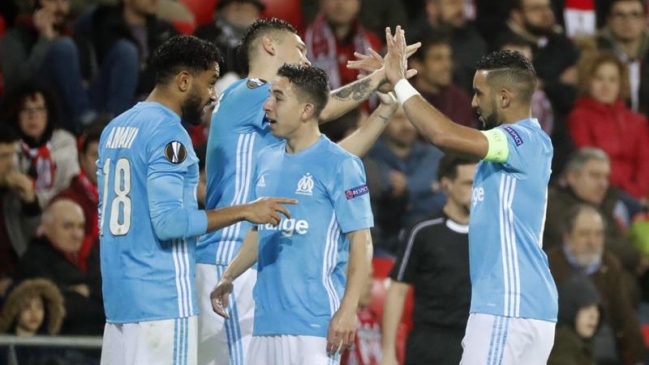 Olympique Marsella derrotó a Athletic Bilbao y avanzó en la Europa League