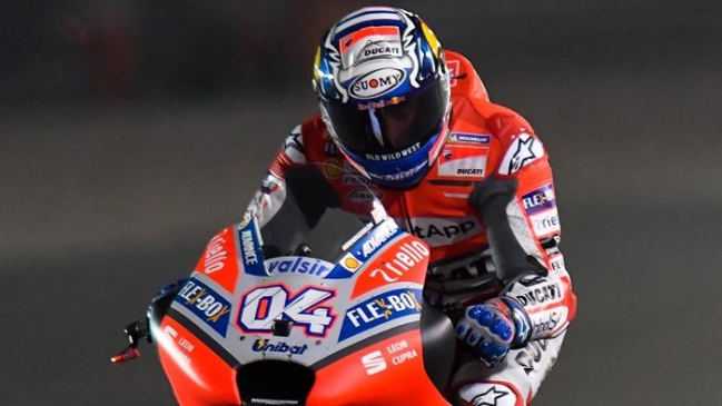 Moto GP: Italiano Dovizioso comenzó la campaña imponiendo su ritmo
