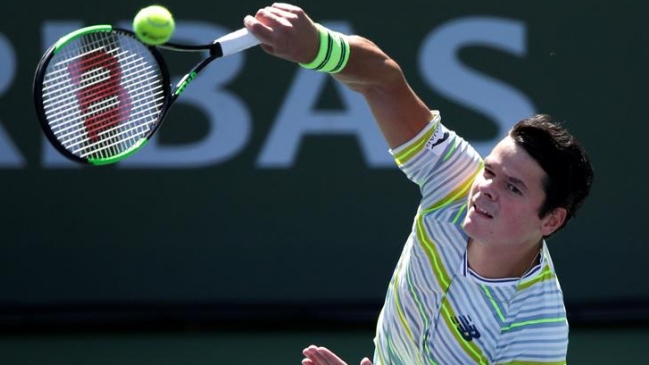 Milos Raonic despachó a Querrey y espera rival en semifinales de Indian Wells