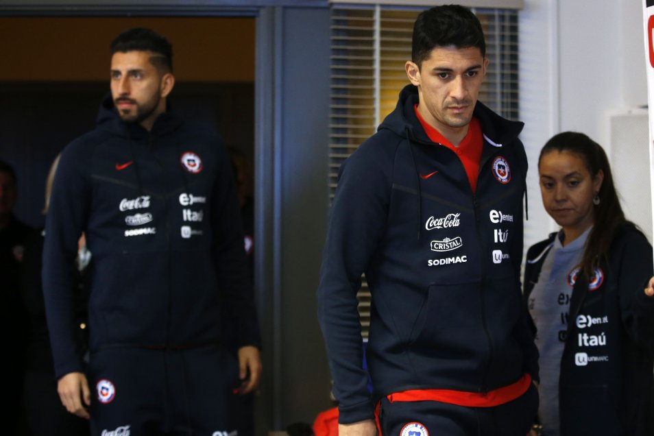 La conferencia de prensa de Maripán y Hernández en Estocolmo