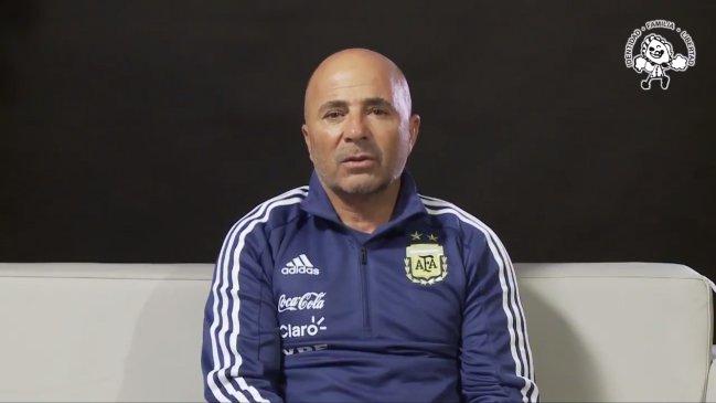 Jorge Sampaoli participó en campaña de Abuelas de la Plaza de Mayo
