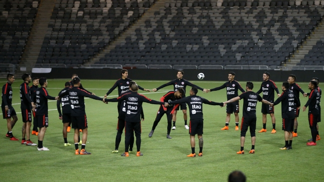 El arquero Gonzalo Collao también vivió su bautizo en la Roja
