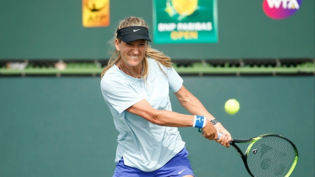 Viktoria Azarenka pasó a tercera ronda en Miami tras retiro de Madison Keys